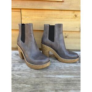 Born Channing Chelsea boot Grafite Gray size 7